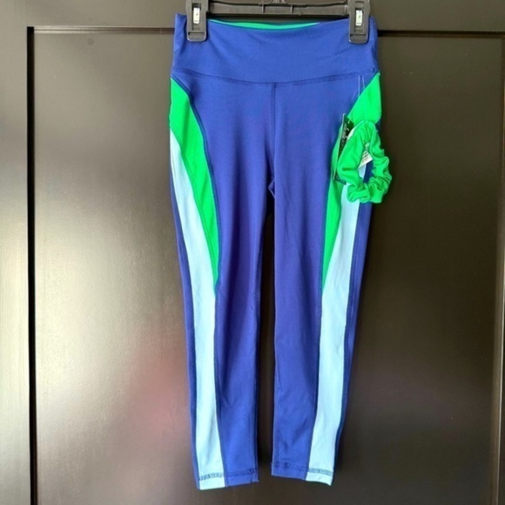 NWT Ideology girls size small leggings with matching hair scrunchie